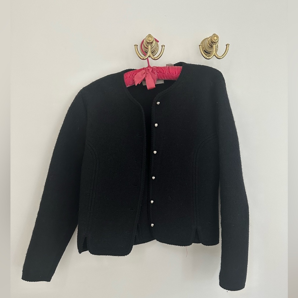 Lanz wool Lady Coat Vintage Size Large